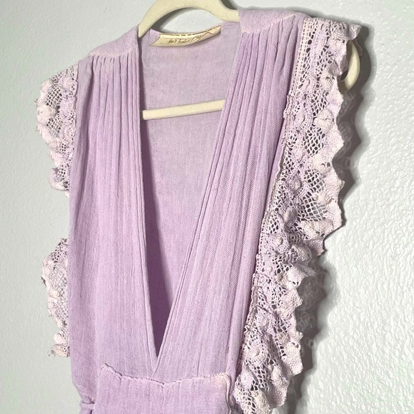 Jen’s Pirate Booty Lilac Wynwood Boho Maxi Dress. Size Medium - Picture 5 of 15